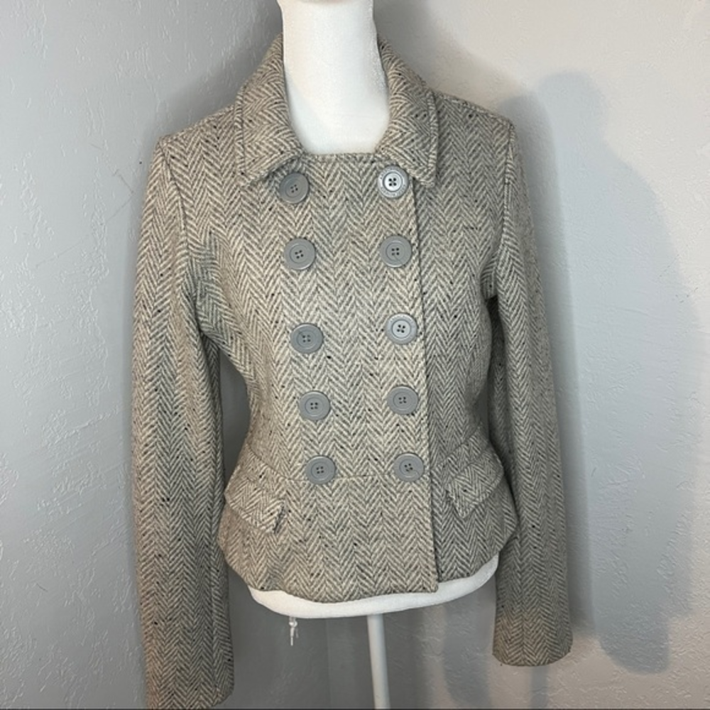 Abercrombie & Fitch‎ Coat Jacket, Gray, Large